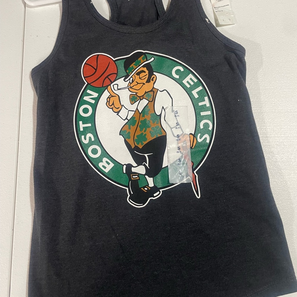 Boston Celtics Black Tank Top